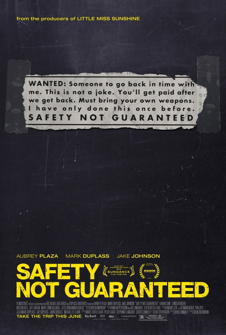 Mrs. ShuGar’s Movie Review: Safety Not Guaranteed